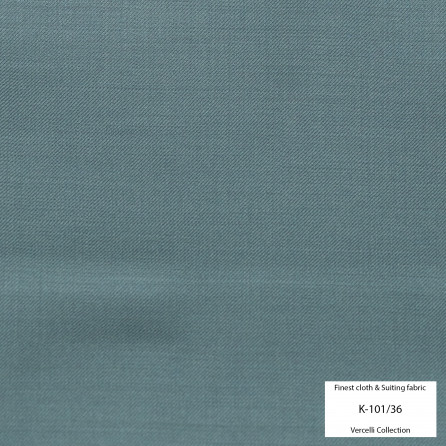K-101/36 Vercelli VI - 95% Wool - Xanh ngọc